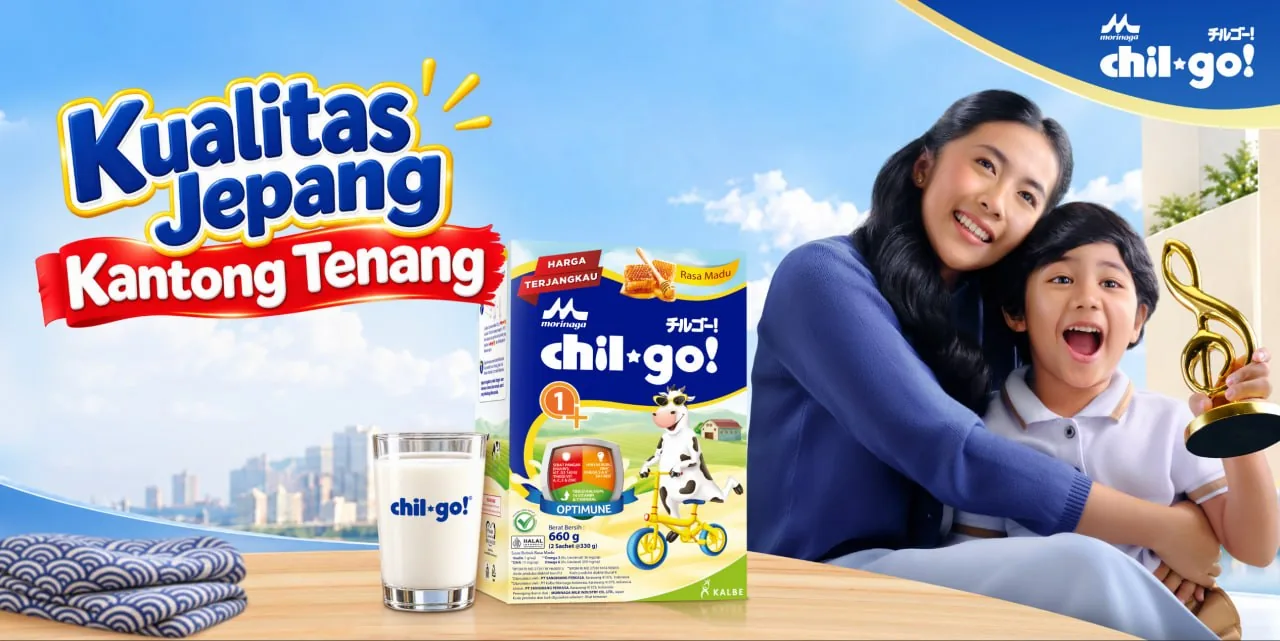 Morinaga Chil*Go!, Kualitas Jepang, Kantong Tenang untuk Pertumbuhan dan Perkembangan Si Kecil